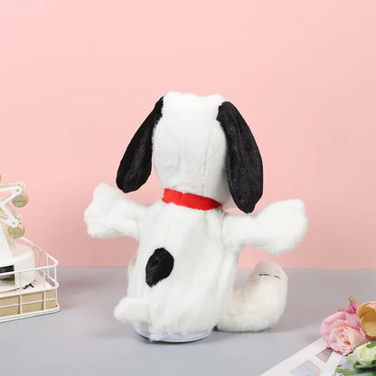 
SleepyBuddy™ – Oddychający Pluszak z Kołysankami i Delikatnym Światłem 🐶💤